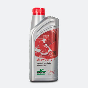 Rock Oil 2 Stroke Semi-Synthetic Oil Strawberry 1L